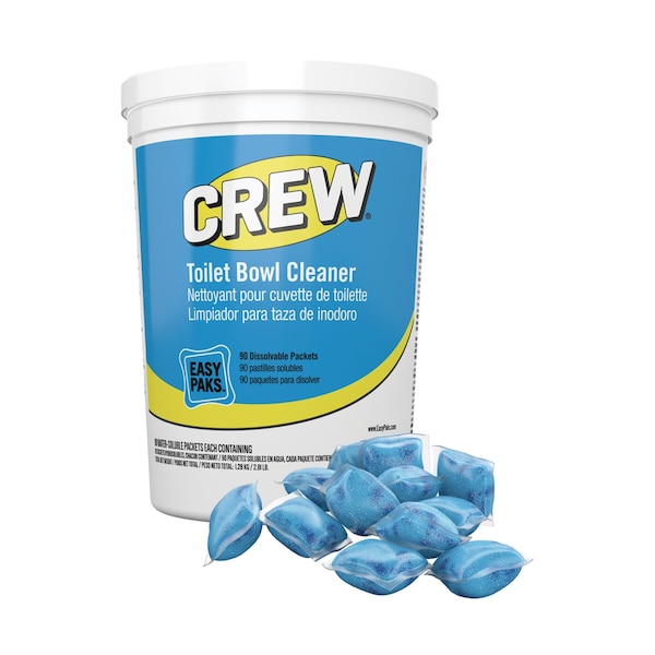 Diversey Crew Easy Pak, Pleasant Scent, 3.15 lb Packet, 90/Tub